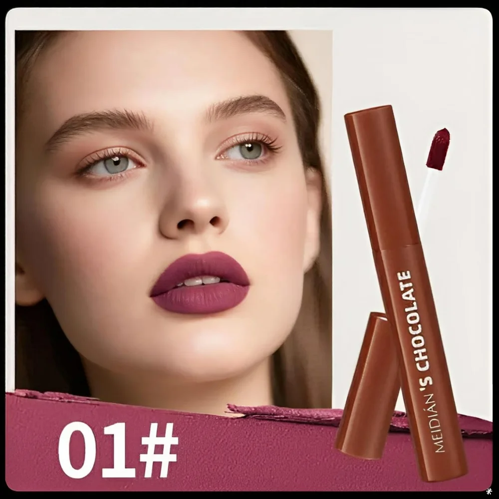 🆕TEMPTATION KISS LAVA CHOCOLATE LIP GLAZE/LIP GLOSS SET